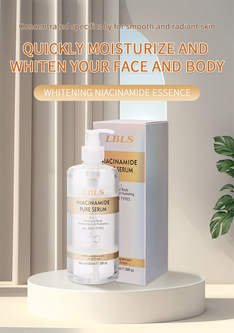 Cross-border hot sale LBLS Niacinamide Essence Brightens Skin, Hydrates, Moisturizes, Skincare, Locks in Moisture, Rejuvenates Skin Wholesale