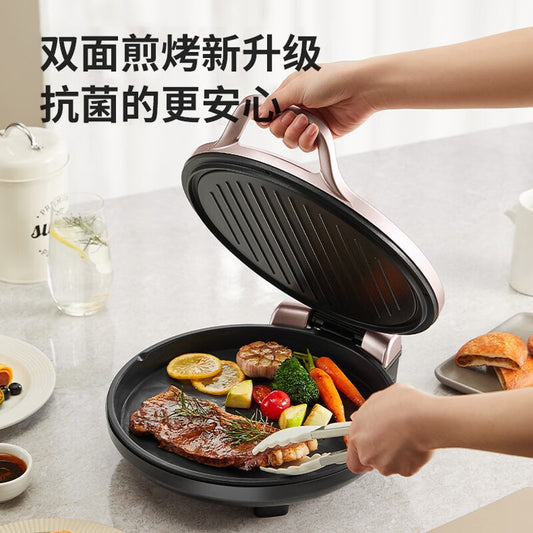 Joyoung Electric Griddle Breakfast Machine Household Deepened Baking Pan Frying Machine Double-Sided Heating Pancake Maker JK30-GK118
