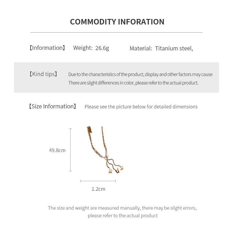 18K Real Gold Plated Moon Heart Pendant Necklace Simple Versatile Elegant Collarbone Chain Light Luxury High-End Necklace