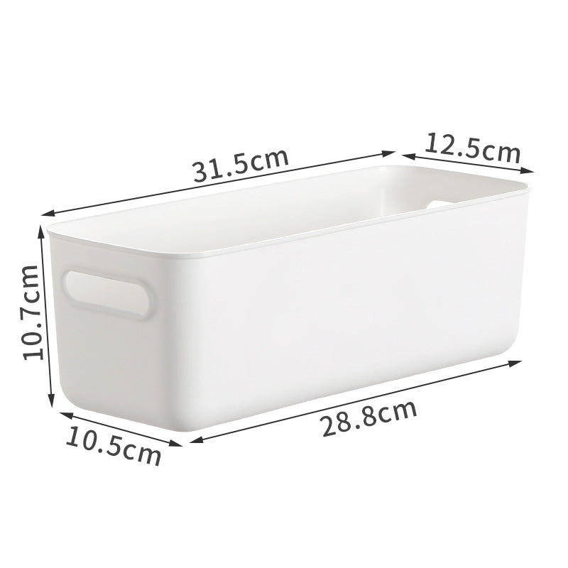 Storage Box Wholesale Storage Box Office Desktop Covered Dustproof Organizing Box Wardrobe Living Room Kitchen Storage Box