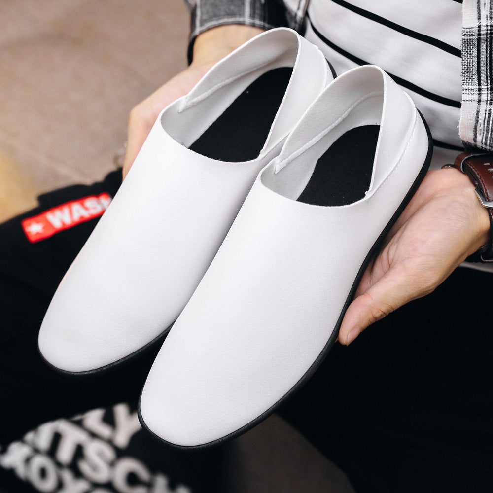 New Fashion Casual Sports Shoes Autumn Breathable Thick Sole Comfortable Casual Men's Shoes Men's Single Shoes Four Seasons Style