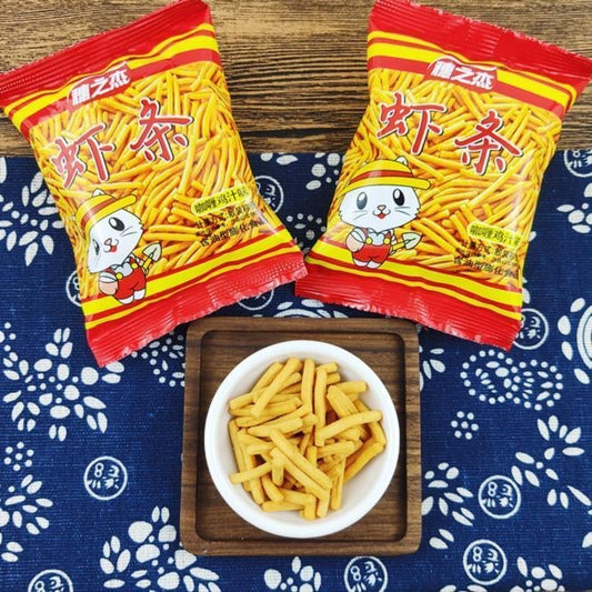 【Preferred】Suizhijie Shrimp Crackers40Pack of casual snacks nostalgic puffed delicious small packs YM Packaging Other