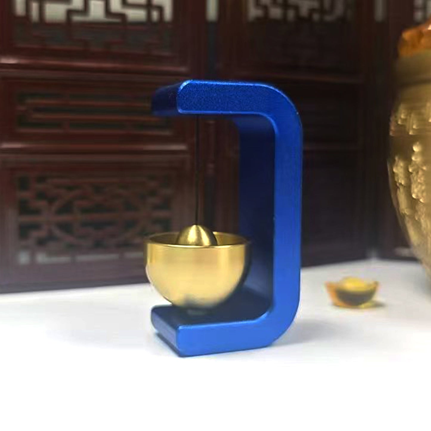 Brass Dopamine Wind Chime Creative Bedroom Hanging Decoration Entry Door Bell Meditation Summer Breeze Hanging Ornament Door Decoration Bell