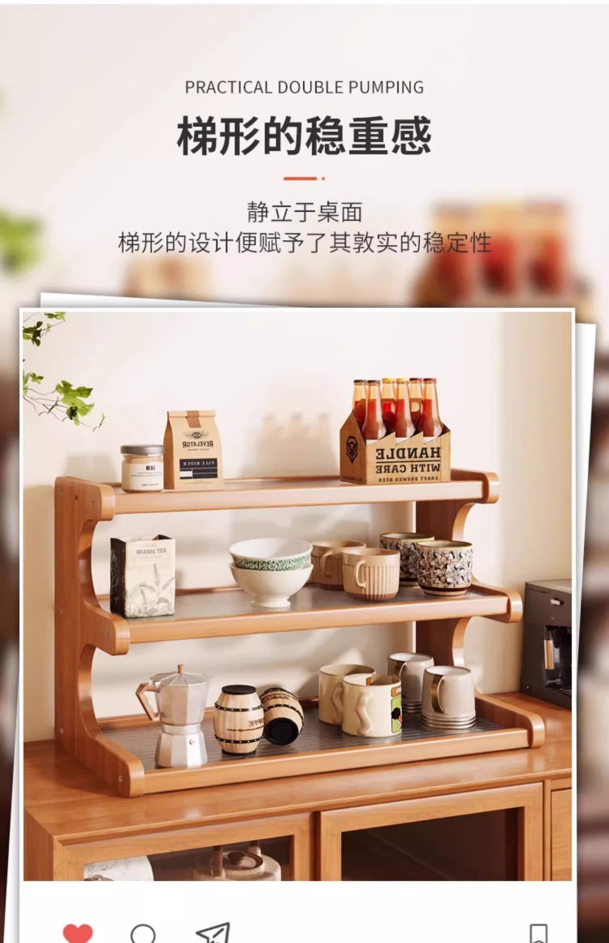 Cup Holder Storage Rack Cup Organizer Shelf Dining Table Countertop Desktop Tea Cup Coffee Cup Water Cup Storage Entryway Placement