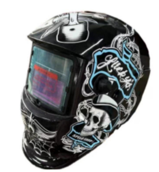 107Solar Automatic Dimming Welding Protective Mask Head-mounted Argon Arc Welding LCD Welder Mask