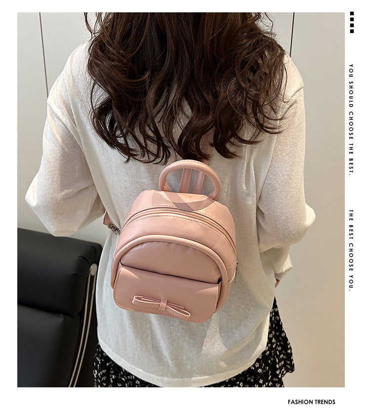 Simple Double Shoulder Small Bag for Women Spring Summer2025New Single Shoulder Crossbody Bag Korean Style Women's Fashion Handheld Small Square Bag