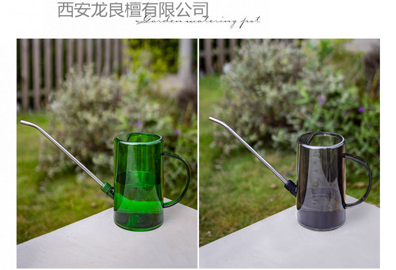 Stainless Steel Long Spout Watering Can High Aesthetic Home Use Watering Can for Green Plants Potted Plants Gardening Tool Factory