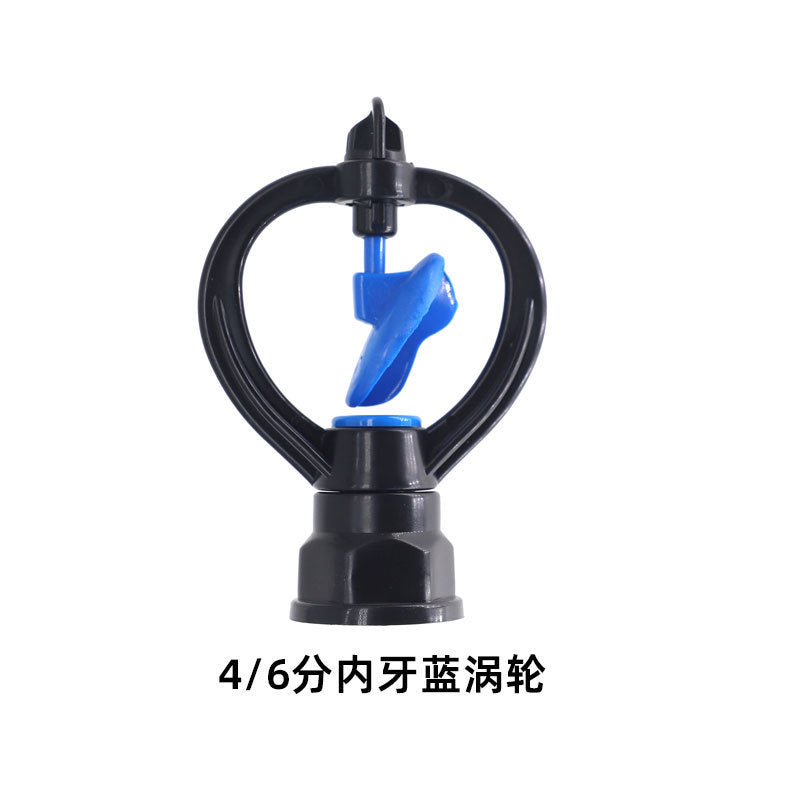 4Points6Automatic Rotating Butterfly Sprinkler for Irrigation, Agricultural Irrigation, Atomizing Water Cooling Sprinkler