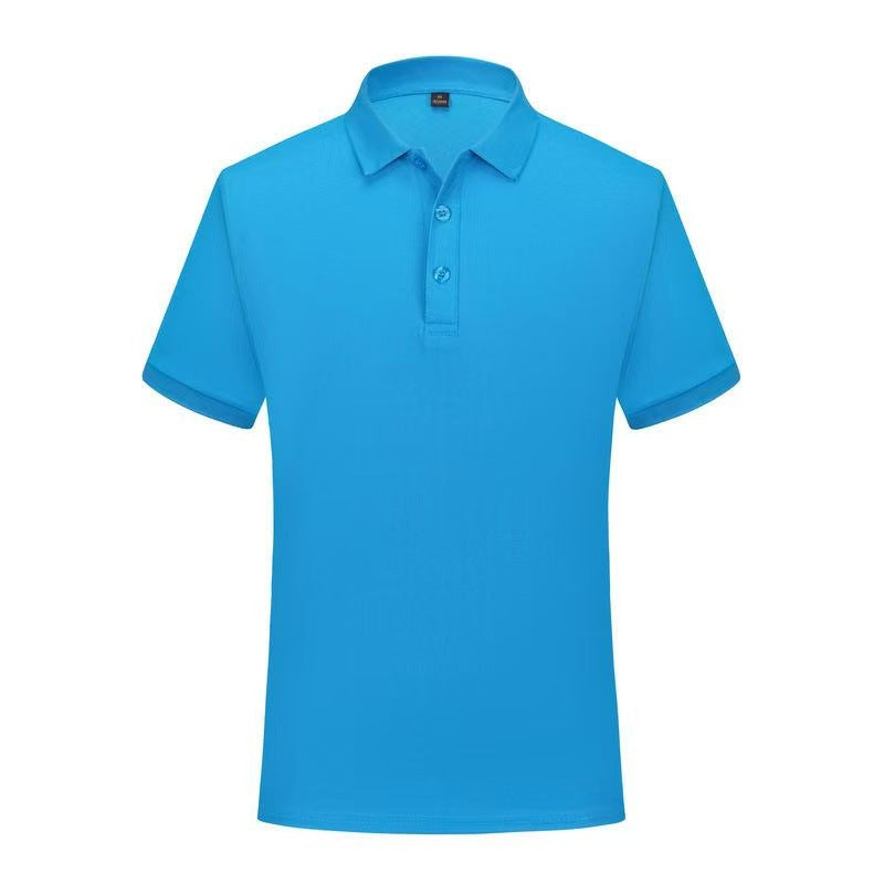 Short Sleeve polo Men's Summer Workwear Turn-down Collar Printed Work Shirt logo Patterned Advertising Shirt for Men polo Shirt