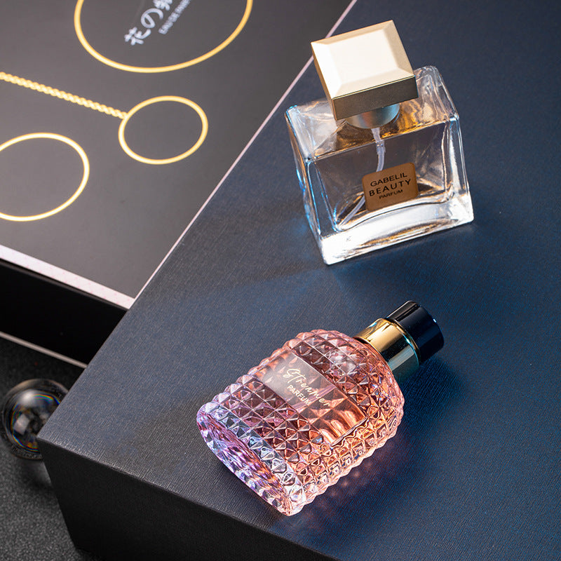 Flower Story Gift Box Women's Perfume Four-piece Set Perfume Wholesale Long-lasting Light Fragrance Recommended Black Coffee Perfume Women