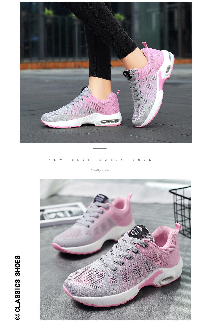 Women's Shoes2025Foreign Trade Women's Shoes Casual Shoes Breathable Mom Shoes Lightweight Cushioned Cross-Border Sports Shoes for Women shoes