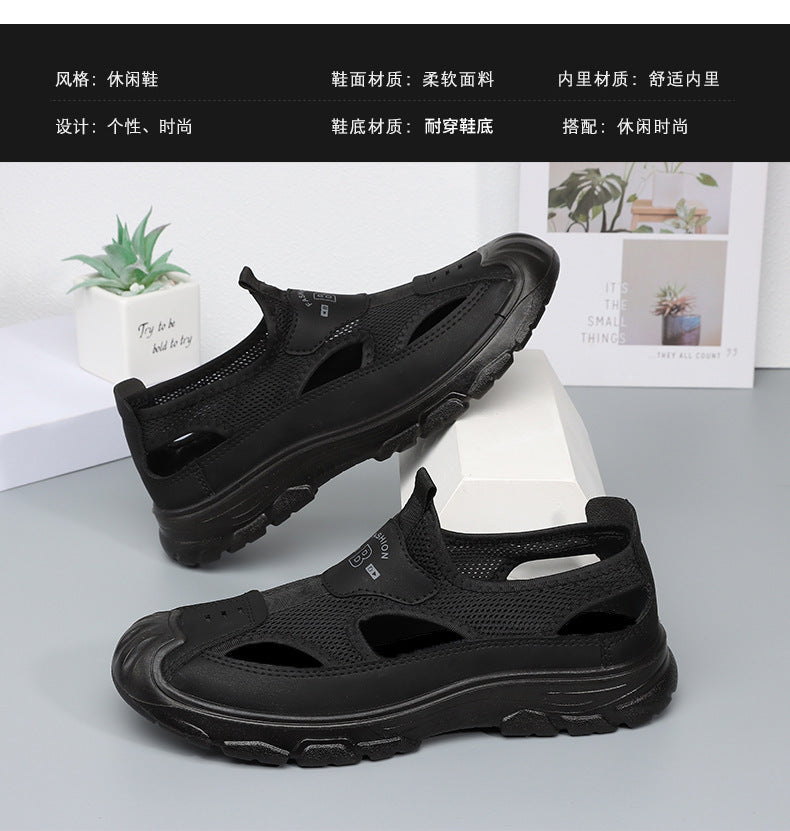 Men's Sandals2025New Cross-Border Snorkeling Shoes Beach Shoes Outdoor Hiking Shoes Outdoor Wading Stream Shoes