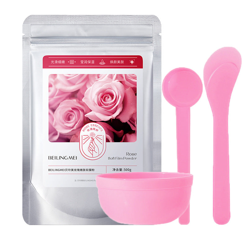 Beauty Salon Hot-Selling Rose Soft Mask Gel Soft Mask Powder Hydrating Brightening Cleansing Pore Minimizing Peel-Off Mask