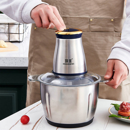 Home Kitchen Food Processor Mixer Vegetable Mincer Meat Grinder Manufacturer Supply Electric Stainless Steel Food Processor