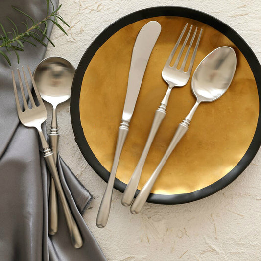 Slim Waist Knife, Fork, Spoon Export Japanese Daily Necessities Tableware Life304Western-style Stainless Steel Cutlery Set spoon