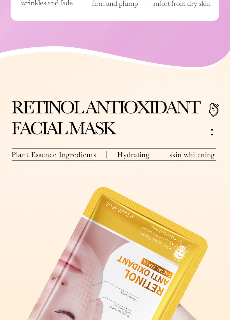 Full English Mask25gBIOAOUA Hyaluronic Acid Hydrating Collagen Retinol Moisturizing Cross-Border Wholesale