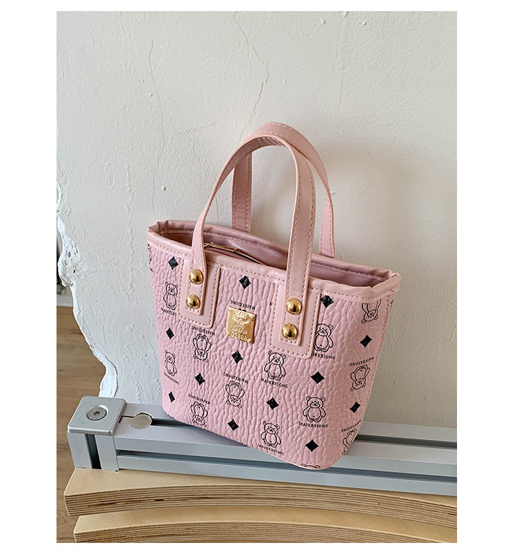 Large Capacity Stylish Versatile Korean Version ins Women's Bag2025New fashionable and high-end one-shoulder tote bag