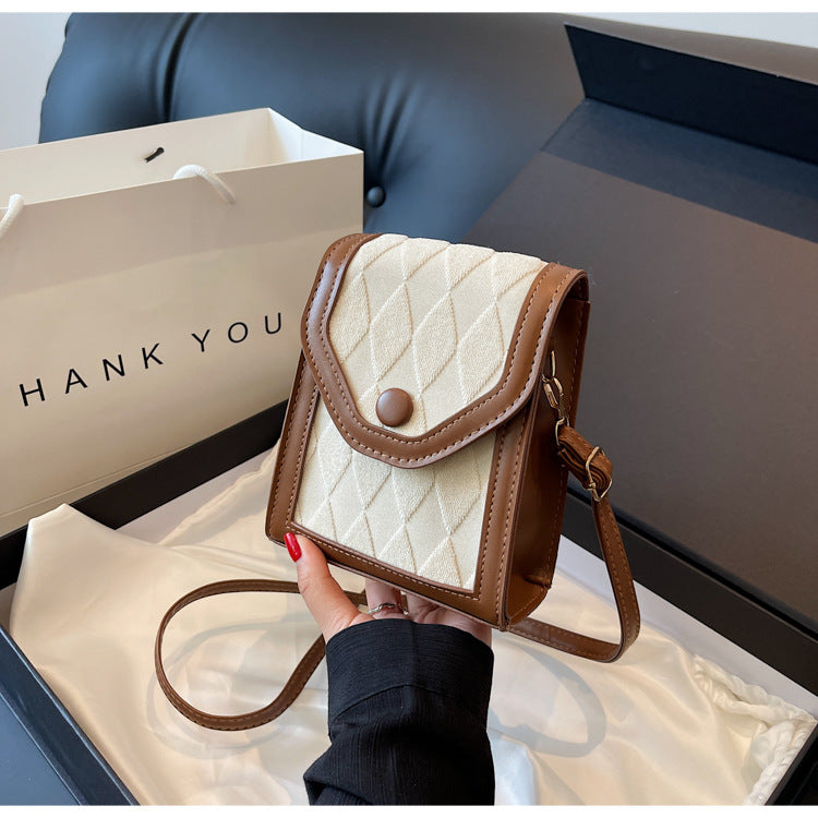 Commuting high-quality crossbody bag for women2023New stylish versatile women's shoulder bag ins Fashionable Phone Bag