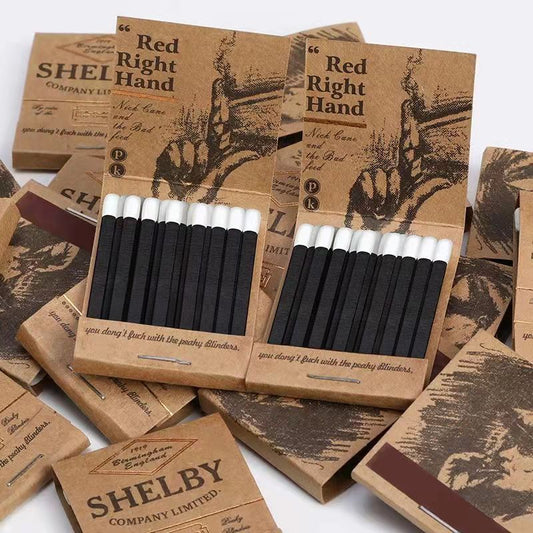 Peaky Blinders Matches Love and Peace Razor Party Old-Fashioned Matches Retro Nostalgic Shelby Source Factory Matches