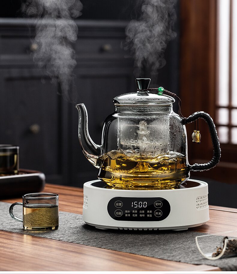 High Borosilicate Glass Teapot Thickened Heat-Resistant Electric Ceramic Stove Large Capacity Tea Set Tea Brewing Pot Single Pot Manufacturer