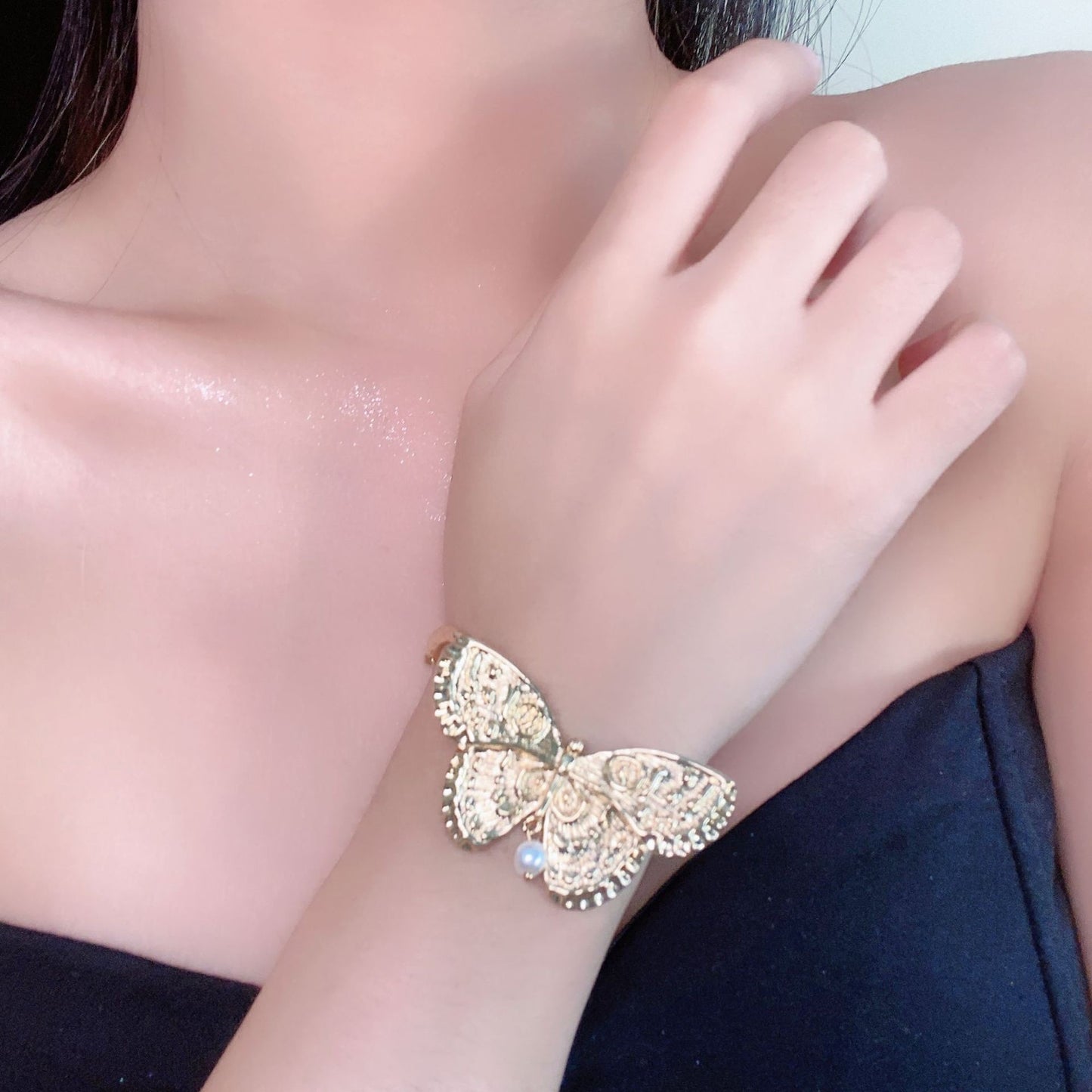 Light Luxury Niche Design Y2K Necklace Bracelet Set Elegant Versatile Sweet Cool Spicy Girl Choker High-end Collarbone Chain