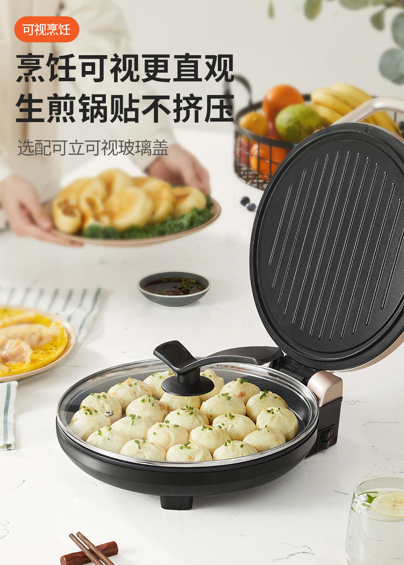 Joyoung Electric Griddle Breakfast Machine Household Deepened Baking Pan Frying Machine Double-Sided Heating Pancake Maker JK30-GK118