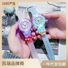 Cartoon Children's Watch Epoxy Sanrio Watch Elementary School Quartz Watch Wholesale Cross-Border E-commerce Wristwatch Decoration