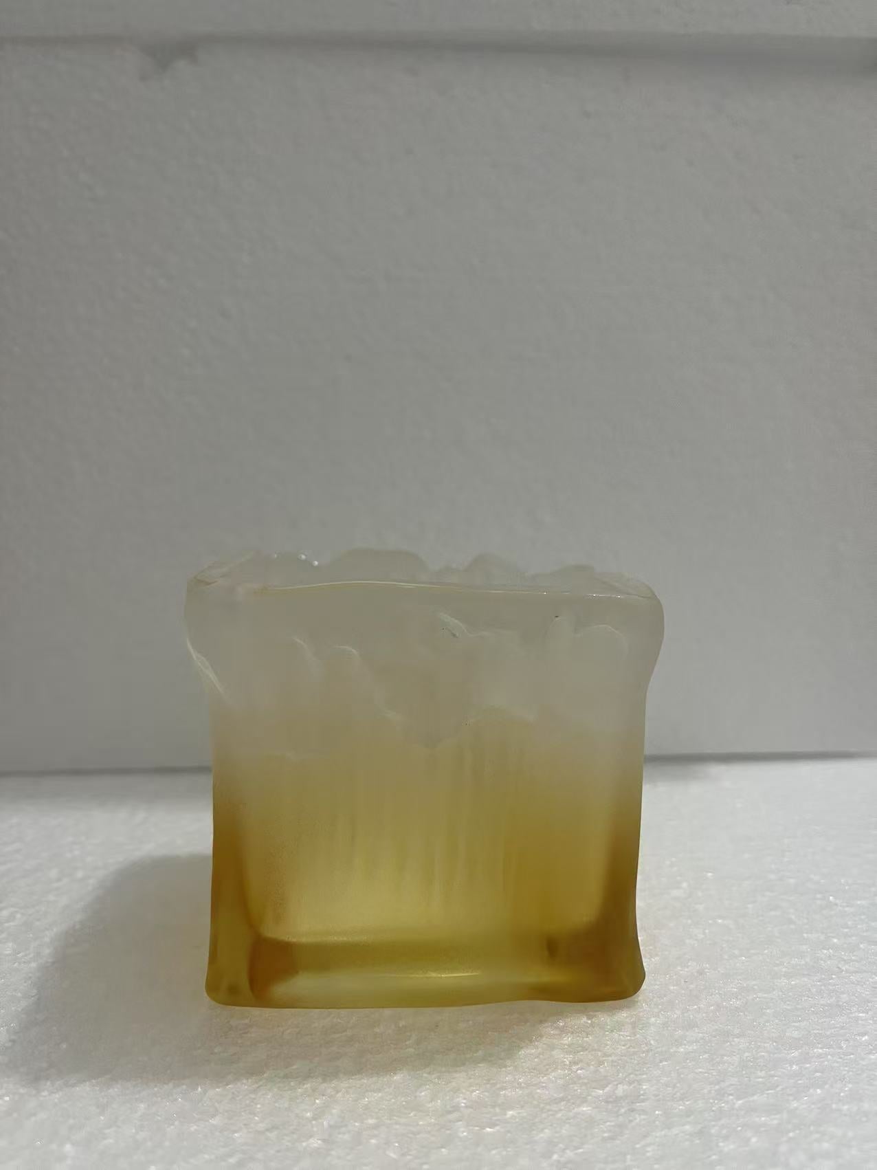 ins Fashionable Classic Creative Home Bedroom Hotel Office Trendy Glacier Glass Ashtray