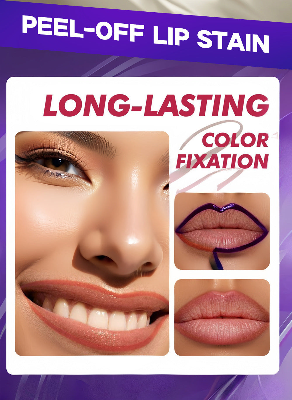 Fit Colors Tear and Pull Lip Gloss Natural matte easy-to-apply long-lasting non-stick cup waterproof lipstick cross-border
