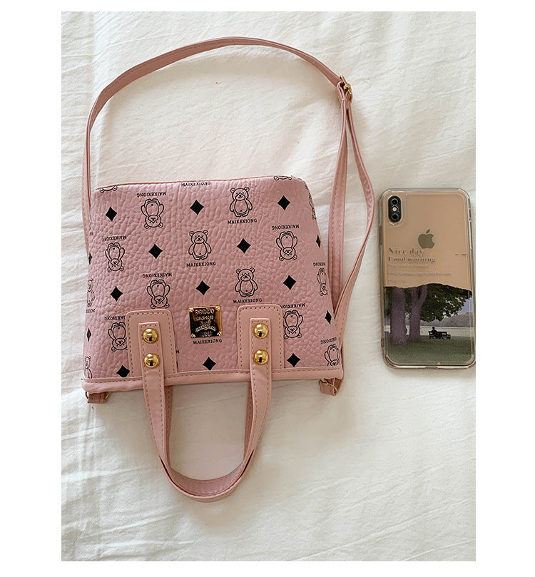 Large Capacity Stylish Versatile Korean Version ins Women's Bag2025New fashionable and high-end one-shoulder tote bag