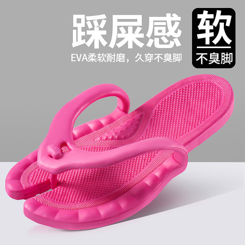 Foldable Slippers Summer Travel Portable Outdoor Swimming Beach Disposable Flip-Flops Hotel Travel Slippers