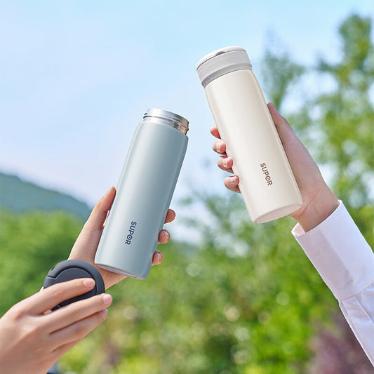 Supor Insulated Cup Outdoor Portable for Men and Women with Handle Ring Fresh and Simple316Stainless Steel Source Manufacturer