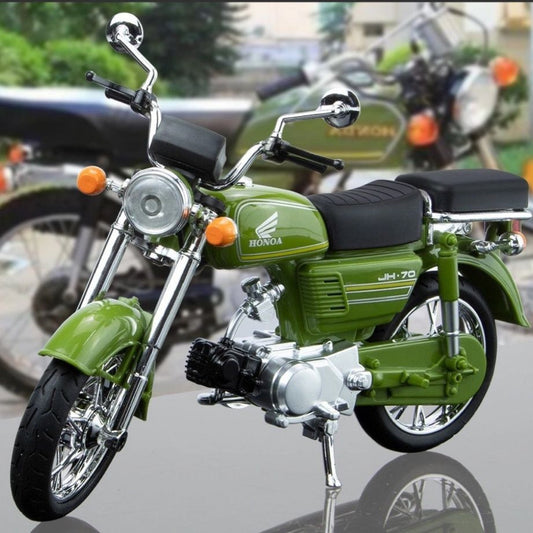 In Stock Honda Jialing Motorcycle Model Retro Boy Gift Dad Birthday Gift Ornament
