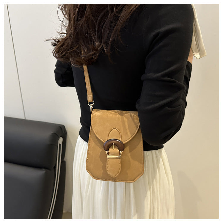 High-end design crossbody bag mini handbag tote bag2025Women's New Fashion Single Shoulder Small Bag Stylish Phone Bag