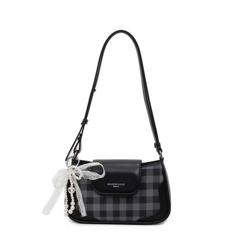Cross-border high-end trendy underarm bag small square bag for women2025New Handbag Trendy Fashion Versatile Shoulder Bag