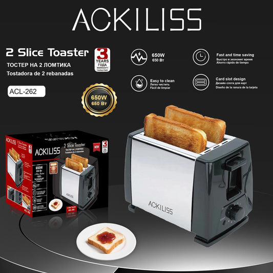 Cross-Border EU UK AU Standard Toaster Household Double-Sided Bread Maker Breakfast Machine Multifunctional Sandwich Maker