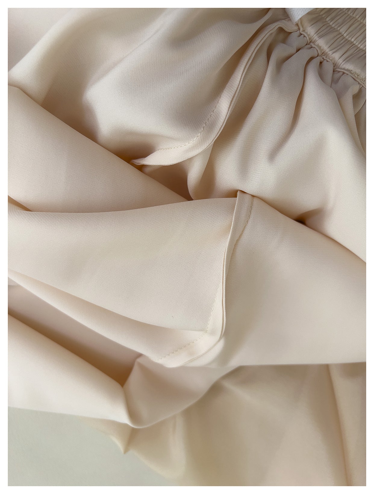 Yige Lila2025Early Autumn New Apricot Waist-Cinching Long Sleeve Coat Paired with Long Skirt 71443+51361