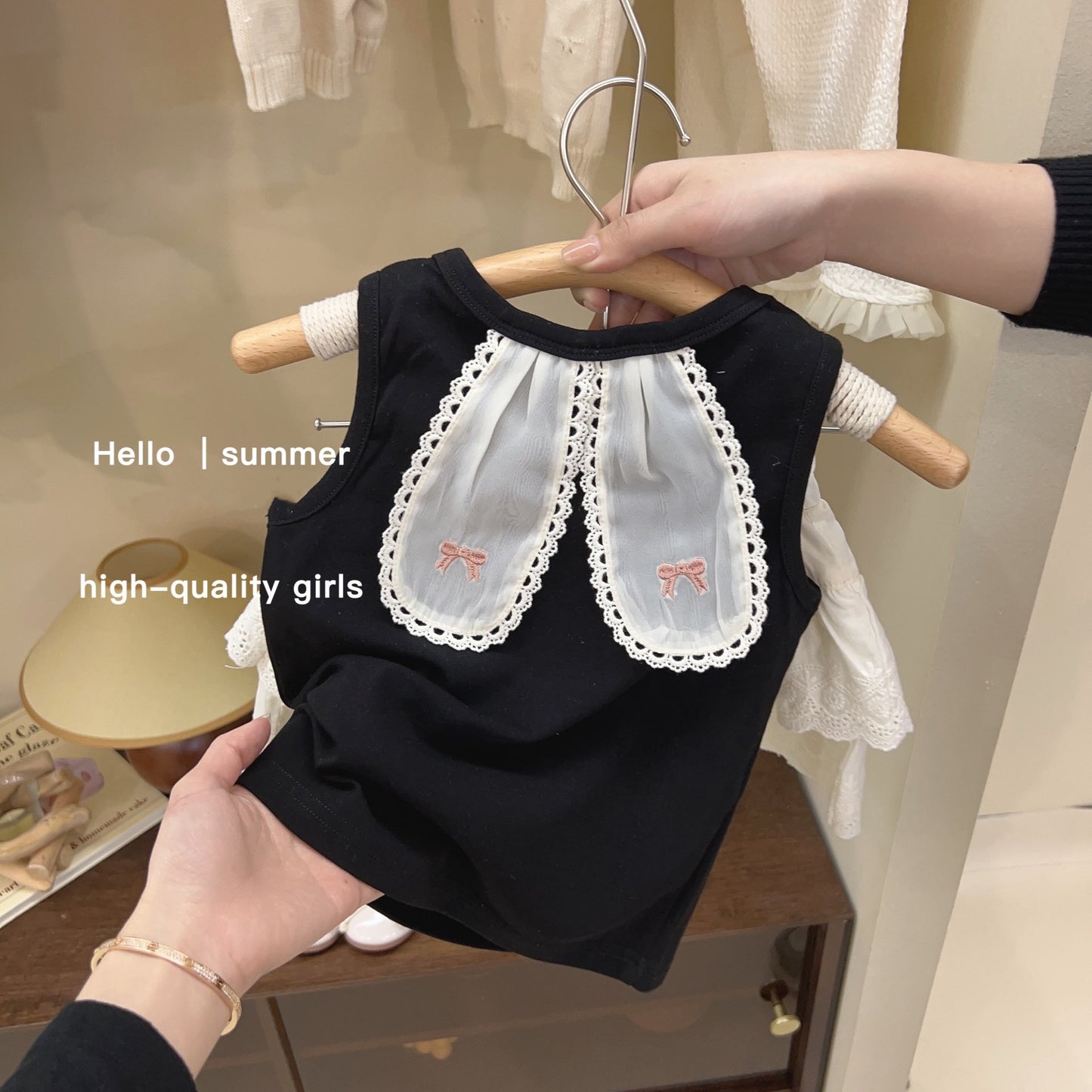 Style princess dress two-piece top