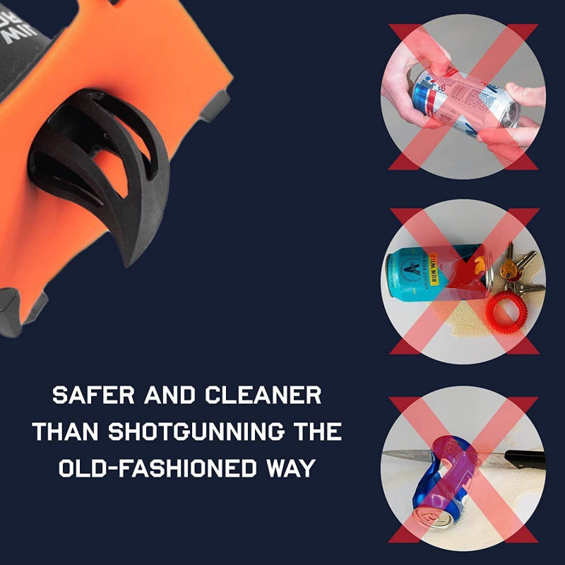 Amazon Cross-Border Opens Up Shotgun Tool Keychain Portable Can Beer Opener Can Opener