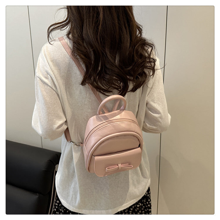 Simple Double Shoulder Small Bag for Women Spring Summer2025New Single Shoulder Crossbody Bag Korean Style Women's Fashion Handheld Small Square Bag