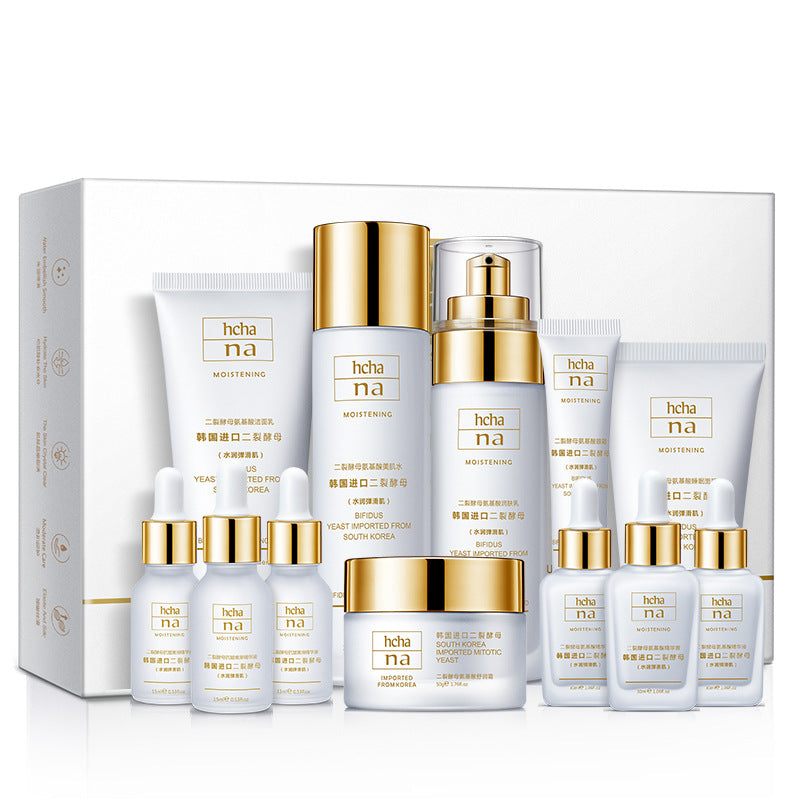 Han Chan Two-Split Yeast Amino Acid Skin Rejuvenation Set Hydrating Whitening Skincare Kit Niacinamide Skincare Set