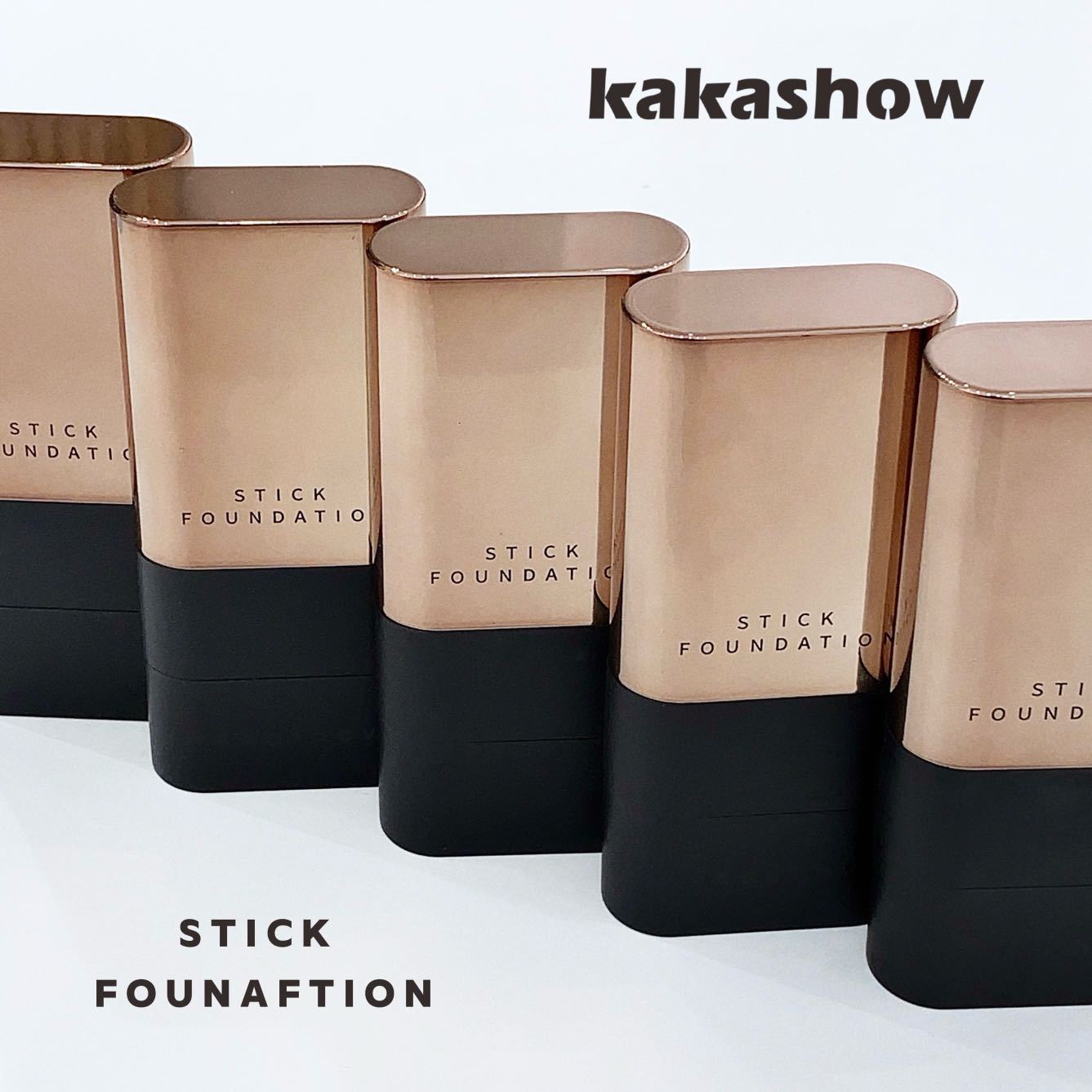 kakashow Beauty Skin Hydrating Foundation Stick Flawless Base Makeup Concealer Long-lasting Non-cakey Creamy Skin Brightening C435