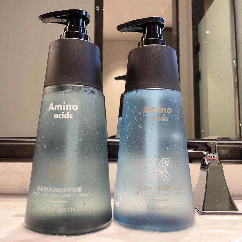 【48Delivery Within Hours】Amino Acid Perfume Shower Gel Fragrant Shower Gel Moisturizing and Replenishing Smooth Shampoo