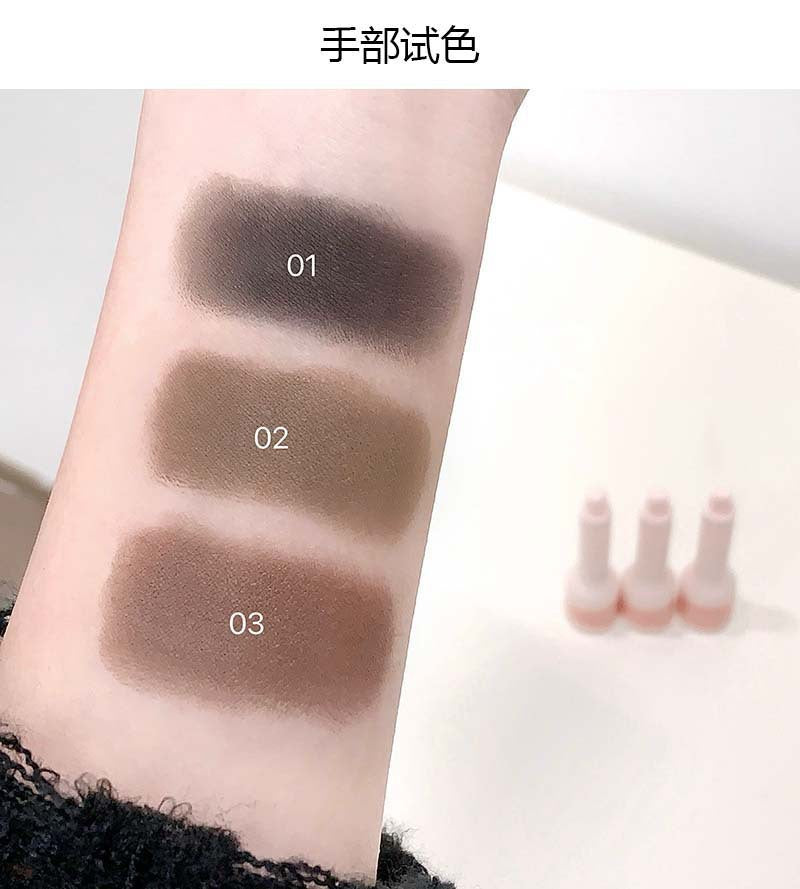 Cappuvini Large Eyebrow Brush Dye Eyebrow Cream Fluffy Water Eyebrow Pencil Dye Eyebrow Wild Eyebrow Hairline Pencil Press Cushion286