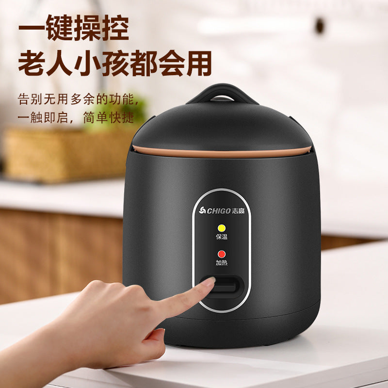 Suitable for Chigo Mini Rice Cooker Dormitory Low Power -Non-Stick Inner Pot Rice Cooker Gift Free Shipping Dropshipping