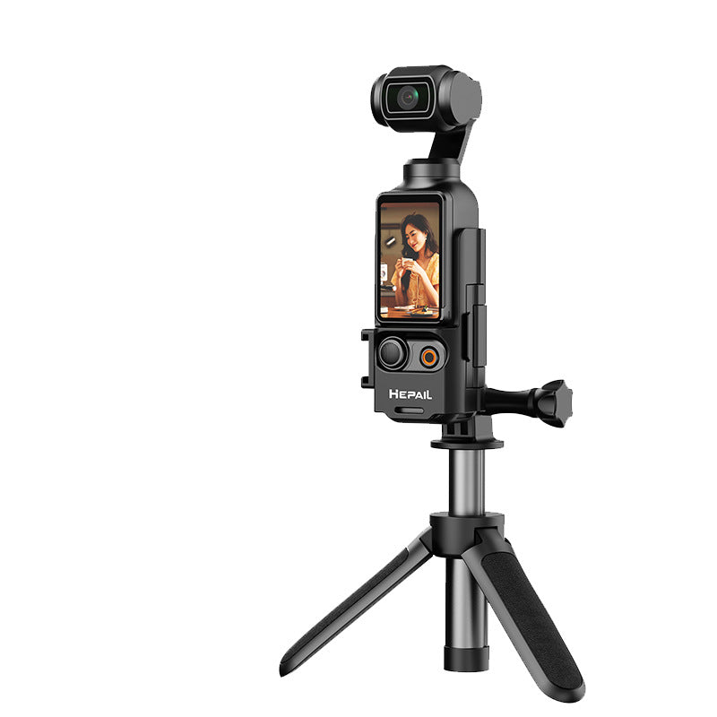 Dajiang Osmo pocket3Extension Adapter Protective Frame Extension Handle with Cold Shoe Adapter Bracket