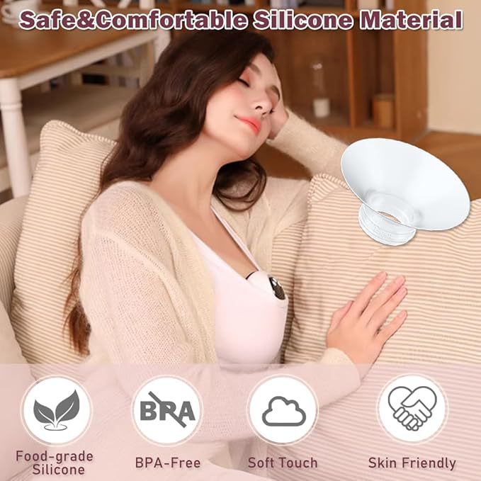Amazon Bestselling Breast Pump M9Accessories Duckbill Valve Diaphragm Replacement Accessories Momcozy M9
