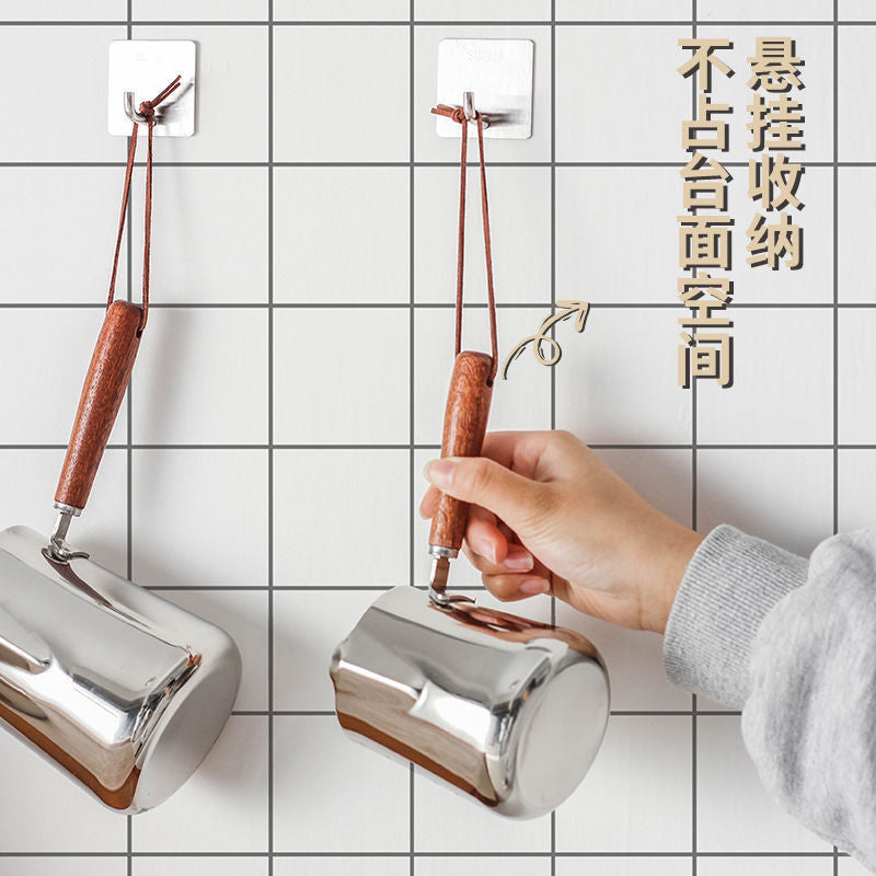 Coffee Latte Art Cup304Stainless Steel Milk Frothing Pitcher with Spout for Making Milk Tea and Heating Milk