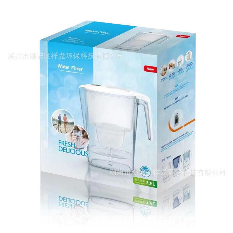 Factory Direct Sales Water Pitcher Household Kitchen Water Purifier Tap Water Filter Pitcher Activated Carbon Filter Pitcher Water Filter
