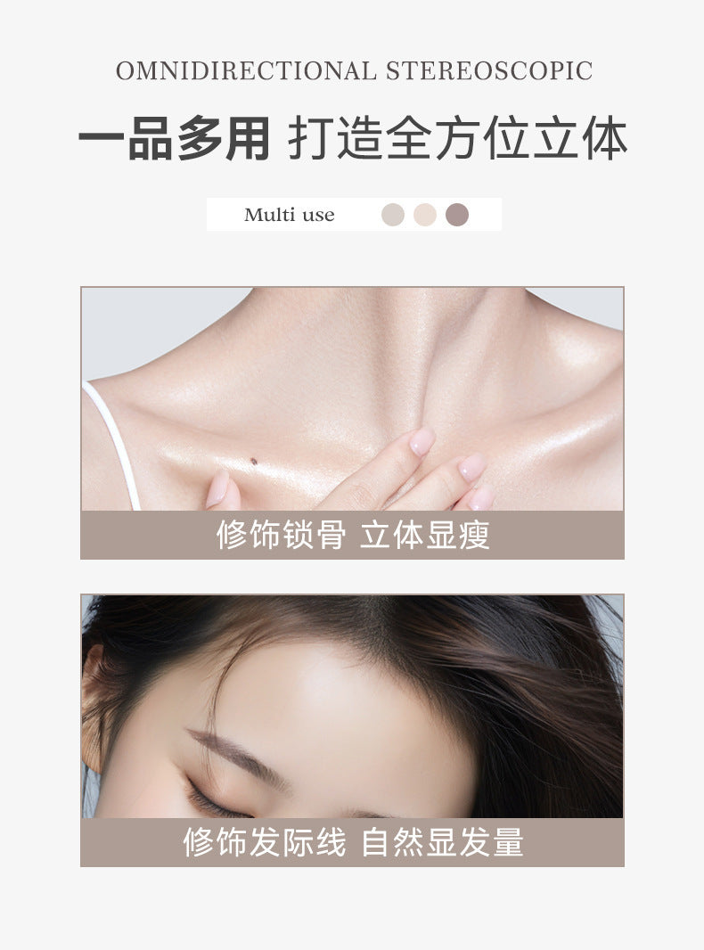 NOVO Highlight Contour Liquid for Face Brightening, Concealing Dark Circles, Contouring Nose Shadow, Matte Finish6426